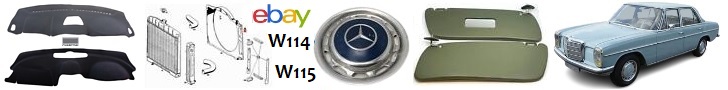 Mercedes 114/115 Parts on ebay